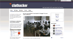 Desktop Screenshot of clathacker.com